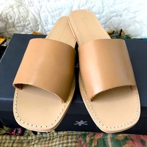 Splendid Finley suntan leather sandals BNIB!